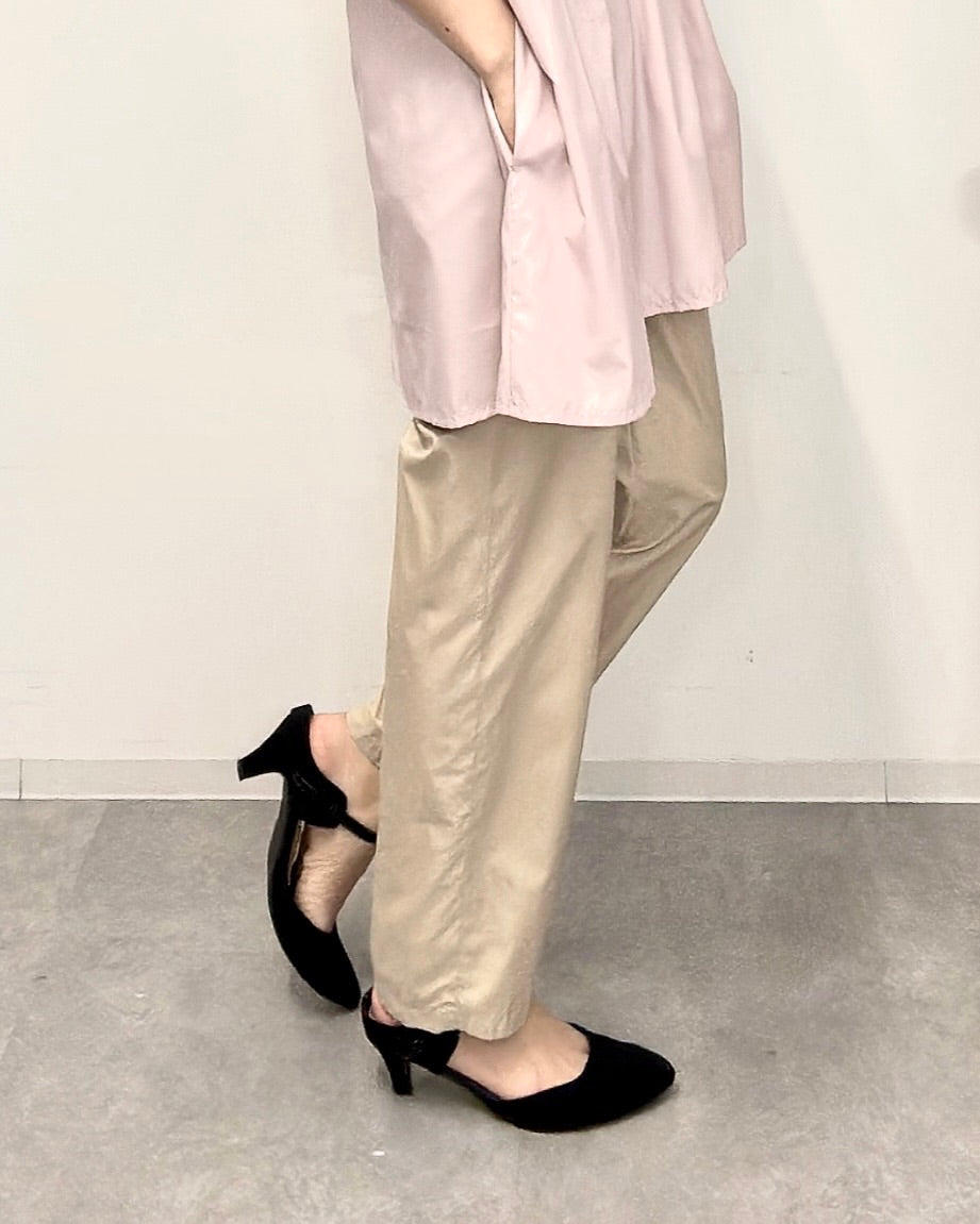 テーパードパンツ beige / khaki / black
