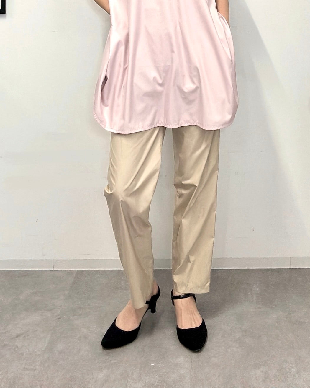 テーパードパンツ beige / khaki / black