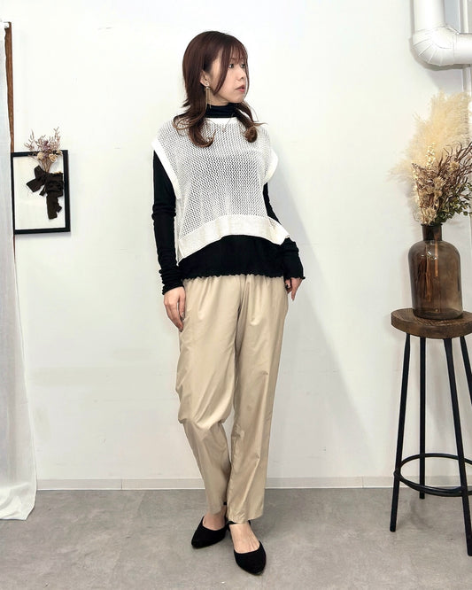 テーパードパンツ beige / khaki / black
