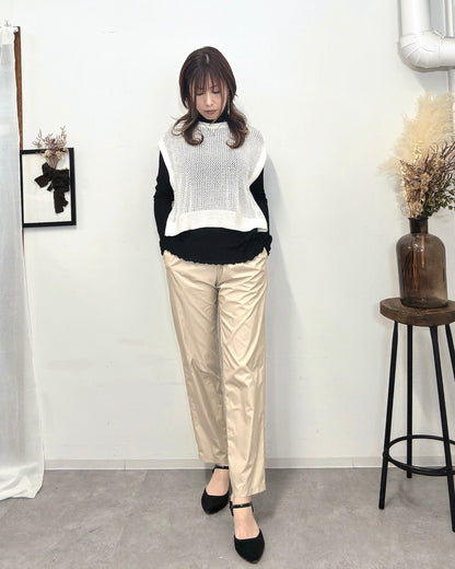 テーパードパンツ beige / khaki / black