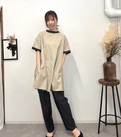 テーパードパンツ beige / khaki / black