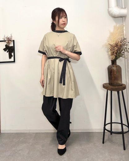 テーパードパンツ beige / khaki / black