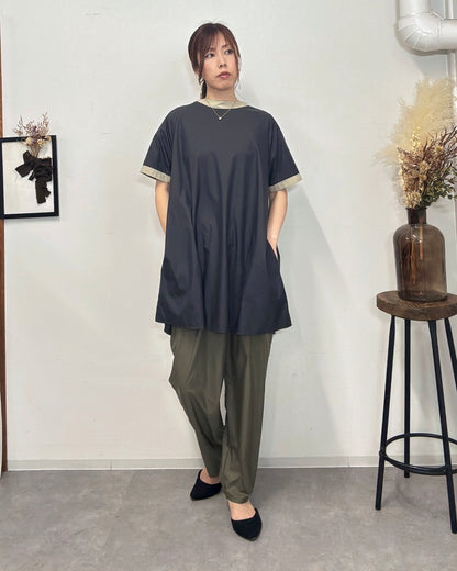 テーパードパンツ beige / khaki / black