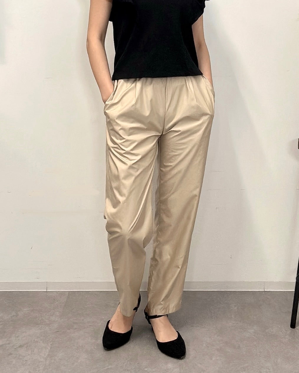 テーパードパンツ beige / khaki / black